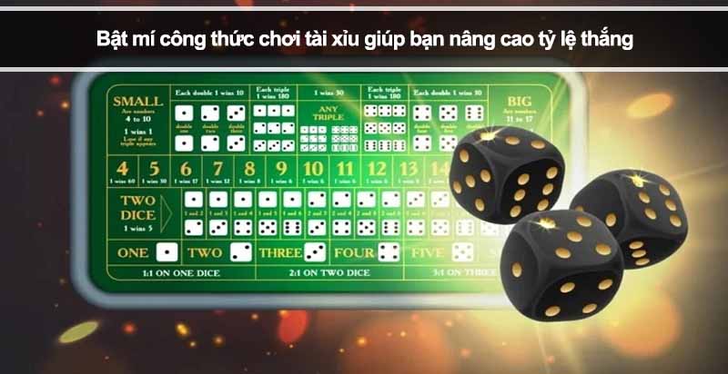 Bật mí công thức chơi tài xỉu giúp bạn nâng cao tỷ lệ thắng