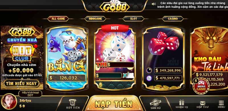 Tài xỉu Go88 uy tín không? Sự thật khiến nhiều người bất ngờ