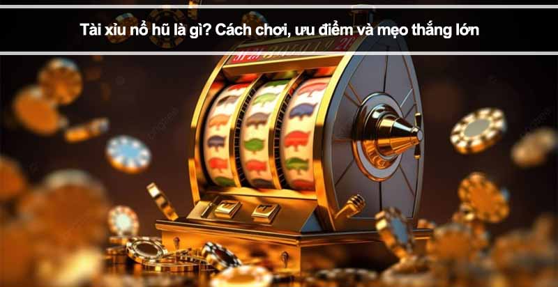 Tài xỉu nổ hũ là gì? Cách chơi, ưu điểm và mẹo thắng lớn