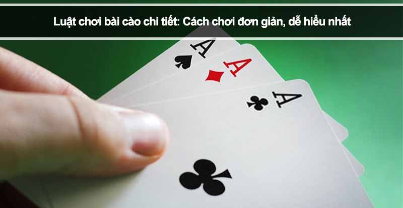 Luật chơi bài cào chi tiết: Cách chơi đơn giản, dễ hiểu nhất