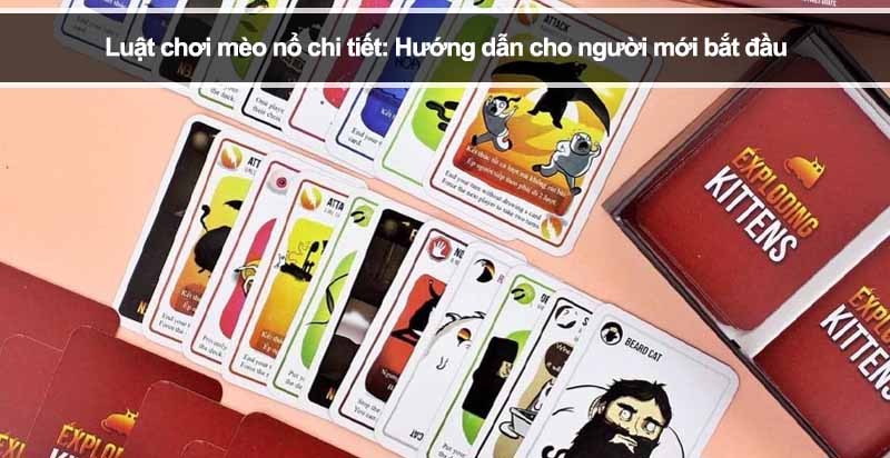 Luật chơi mèo nổ chi tiết: Hướng dẫn cho người mới bắt đầu